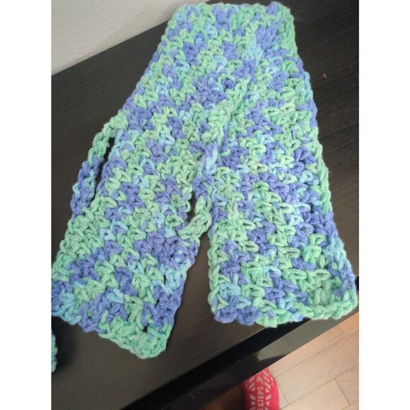 Pull through scarf with double layer ear warmer set - Picture 4 of 8